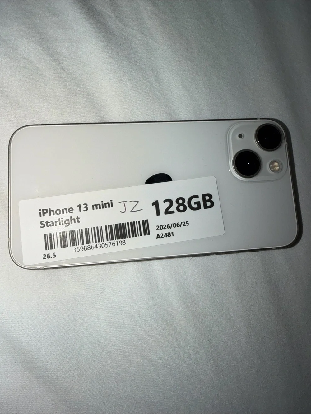 iPhone 13 Mini w/OtterBox Case with Charger, AirPods and Screen Protector